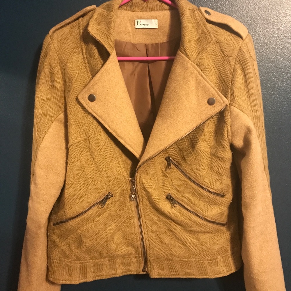 Boutique Wool Military inspired coat